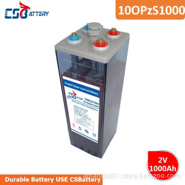 CSBattery 2V 1000Ah solar-storage flooded OPzS Battery for Golf-cars/Buggies/Electric-Power/submersible-Pumps